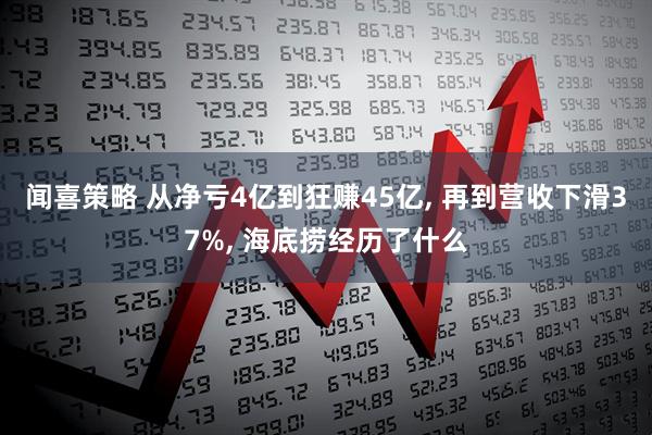 闻喜策略 从净亏4亿到狂赚45亿, 再到营收下滑37%, 海底捞经历了什么
